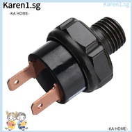 KA Thread Extension, 24V and 12V Black Air Pressure Switch, Hard 90 to 120 PSI 1/4 Inch NPT Pressure Exchange Air Compressor Pressure Switch