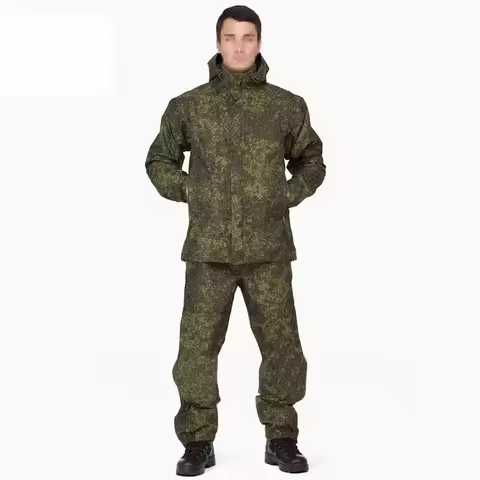Russian VKBO lv6 EMR Men's Tactical Combat Suit Waterproof Hunting Jacket Coat and Pants Set Outdoor