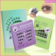 TARSUR Self Adhesive Eyelashes, Self Adhesive No Glue Needed Individual Clusters Glue-free Lashes, R