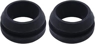 2 PCS YUCHENSHLP Rubber PCV Breather Grommets O.D. 1 1/4" I.D. 1" for Aluminum Valve Covers SBC BBC 