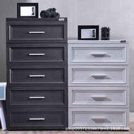 Thickened48/58cm Drawer Storage Cabinet Household Plastic Five-Drawer Cabinet Large Capacity Clothin
