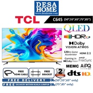 F.O.C SHIPPING &amp; GIFTS TCL C645 4K UHD QLED SMART TV 50 55 65 75 85 INCHES
