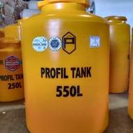 Tandon air ( TDA ) 550 Liter, Profil Tank