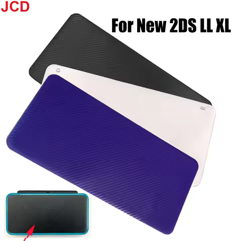 JCD 1pcs Black White Purple Replacement Host Top Upper Faceplate Cover Shell Case For New 2DS LL XL 