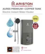 Ariston Aures Premium+ Instant Water Heater With Copper Tank