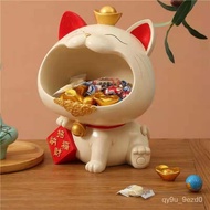 🚓Creative New Cute Lucky Cat Hallway Storage Ornaments  Ashtray Home Resin Decorations