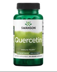 🌈 洋蔥素/ 二水槲皮素 / 槲皮素 Swanson SW1671 High Potency Quercetin 高效 洋蔥素/ 槲皮素 475 mg 60粒 🌈新冠肺炎 / 濕疹 / 糖尿病 / 防