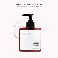 Grace and Glow Brightening Solution Body Wash Scented Shower Gel - Sabun Mandian for Moisturizing with Niacinamide
