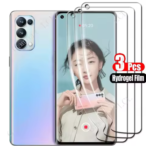 For OPPO Reno4 Pro 5G 6.5" Reno5 Pro Reno5Pro Reno4Pro Hydraulic HD Soft Hydrogel Film Full Protecti