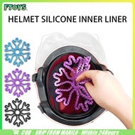 Shipped In 24 Cm. Silicone Helmet Pad 20cmshockproof Heat-Resistant Breathable Odor-Proof Comfortabl