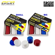 Pro Sport Poker Chips Set High Quality Plastic Casino Tokens