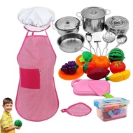 Kitchen Set For Kids Toy Cooking Set For Kids Play Kitchen Pretend Play Cooking Sensory Toys For Small Kids Early Education Gift