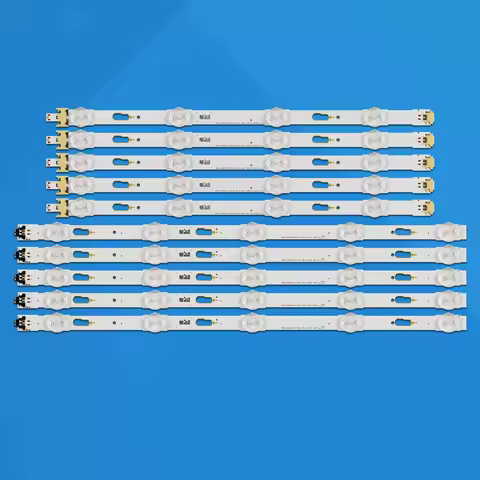 10pcs LED Bar For Samsung UE40KU6000K UE40JU6400K UE40JU6400U UE40MU6105K UE40KU6100K UE40KU6100W UE