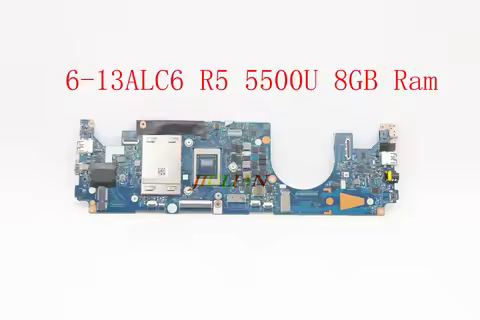 Placa Base 5B21C41669 For Lenovo Yoga 6-13ALC6 Laptop Motherboard System Board Ryzen 5 5500U 8GB RAM