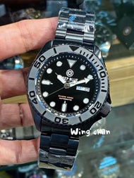全新 行貨 有門市 DEEP BLUE NATO-PVDBLACK MILITARY DIVER 300 AUTOMATIC - PVD CERAMIC BEZEL BLACK DIAL BRACEL