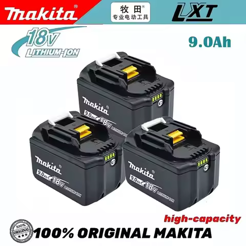 6Ah Makita Battery Genuine 18V Makita BL1840 BL1830B BL1850B BL1850 BL1860 Replacement Lithium Batte