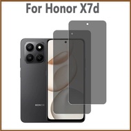 1-2 Pcs FOR Honor X7d 4G Anti-peeping Tempered Glass Privacy Screen Protector For Honor X8d X7C X8C 