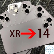 High Quality DIY Back Cover Housing for XR to 14 Back Battery Middle Frame Replacement For Xr Like 1