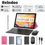 2-In-1 Android Tablet PC With Keyboard & Mouse, 2025 TopS Android 10 Inch Tablet, (4GB+64GB) RAM+ROM