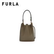 FURLA กระเป๋าสะพายผู้หญิง รุ่น SFERA S BUCKET BAG สี SAGE