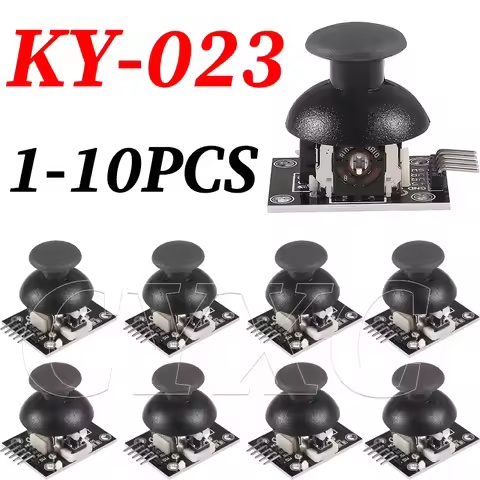 1-10PCS KY-023 Dual-Axis XY Joystick Module Higher Quality PS2 Joystick Control Lever Sensor Rated 4