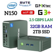 GMKTEC G3 Plus Intel N100 Windows Mini PC 32GB DDR4 RAM 2TB NVME SSD PC Gaming PC Desktop Computer