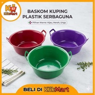 Bak Kuping Baskom Hajatan Waskom Plastik Serbaguna Ukuran 14 Ember Cuci Anti Pecah Tebal Warna Warni