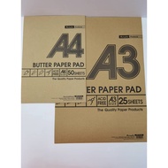 MasterPrint Butter Paper Pad - Size (A4/A3)
