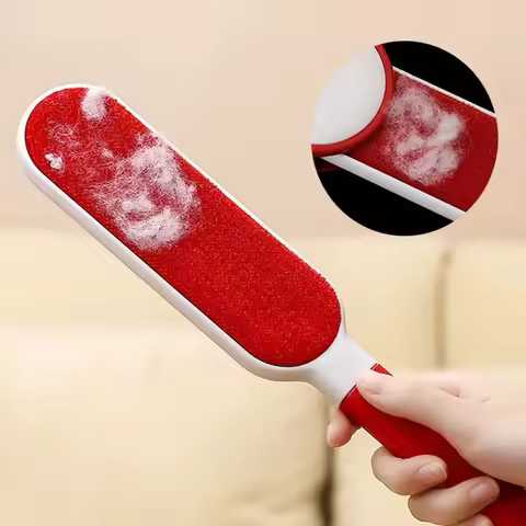 Pet Hair Remover Dog Cat Lint Fur Cleaning Device Fur Lint Removal Brush Tool Anti-static Pet Hair R