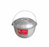 TRADITIONAL CAST IRON KALDERO  No.2 With Handle
