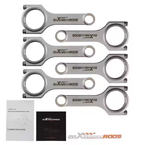 Steel Connecting Rods for BMW 1 3 5 7 X6 Z4 Series N54B30 3.0 ARP 2000 5.709"