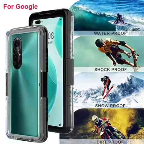 IP68 Waterproof Case For Google Pixel 8 Pro 7 7a 6a 6 5 4 3a 3 2 Case Full Protection Shockproof Cov