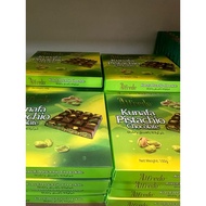 Coklat Alfredo Kunafa Pistachio Chocolate 100g/200g Langkawi