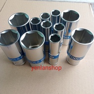 1/2 hexagonal socket head, 78mm long, all sizes 8-32mm