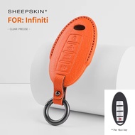 Zinc Alloy Car Remote Key Full Cover Case Fob For Infiniti Q50 Q60 Q70 QX50 QX60 QX70 G25 EX FX JX35