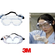 3M 334 Splash Safety Goggles Anti Fog 40660