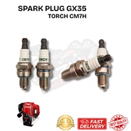 2 PIECES SPARK PLUG TORCH CM7H MESIN RUMPUT HONDA GX35 4STROKE
