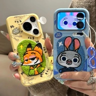 Embroidery 13 Skin Texture Apple promax171614Pro Judy Phone Case Cute/Suitable for Nick IP15 Label 6