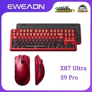 EWEADN X87 Ultra Wireless mechanical keyboard and mouse Bluetooth tri-mode gaming keyboard and mouse