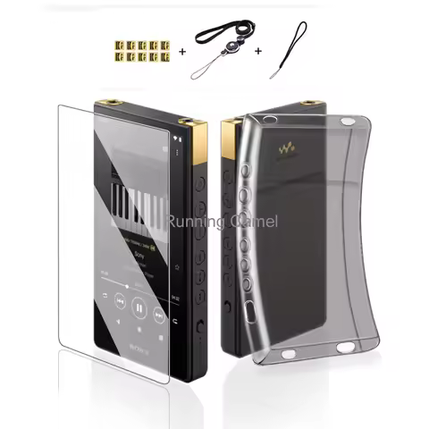 Soft Clear TPU Protective Case Cover for Sony Walkman NW-ZX700 NW-ZX706 NW-ZX707 with Front Screen P