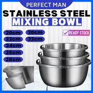 PM - SUS316 Stainless Steel Extra Thick Mixing Bowl