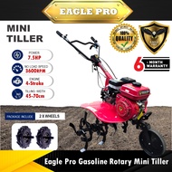 Eagle Pro EP-500 Mini Tiller Cultivator Petrol Engine Mesin Bajak Tanah