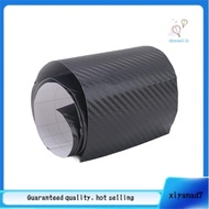 [xiyanad7.th]Car Vehicle DIY 3D Carbon Fiber Vinyl Wrap Roll Film Sticker Decal 70x10cm black