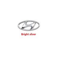 1Pcs 3D ABS Car Front Grill Trunk Logo Badge Emblem Sticker For Hyundai Accent Fe I10 I20 I30 Santa 