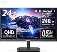 INNOCN 24.5 inch Gaming Monitor 1440p 240Hz QHD 2K PC Desktop Gaming Fast IPS HDMI 2.1 Display, Disp
