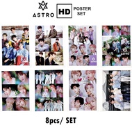 [8pcs] ASTRO HD POSTER. ASTRO KPOP. POSTER SET. ASTRO POSTER. Cha Eunwoo, MJ, JinJin, Moonbin, Rocky