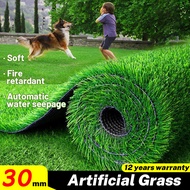 4m/13ft Wide, 13ft~82ft Non-Slip Artificial Grass for Indoor & Outdoor Use Fake Grass, Easy to Clean