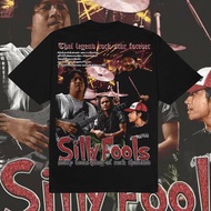 💜 Silly Fools เสื้อยืดวงร็อคแอนด์โรล Vintage S-5XL