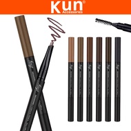 The Face Shop Designing Eyebrow Pencil 0.3G with 2 thin ends, waterproof and long lasting