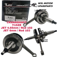 LC135 5S / FZ150/ Y15 LEO RACING CRANKSHAFT JET 4.65MM 6MM